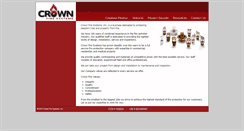 Desktop Screenshot of crownfiresystems.com