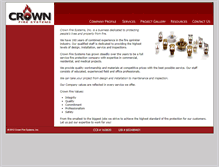 Tablet Screenshot of crownfiresystems.com